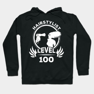 Level 100 Hairstylist Gift Hoodie